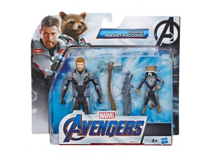 Figurky: Avengers Thor and Raccoon (sada)