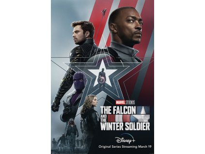 Plakát: Falcon and the Winter Soldier - Stars and Stripes