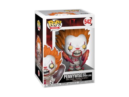 detail pennywise s pavoucima nohama