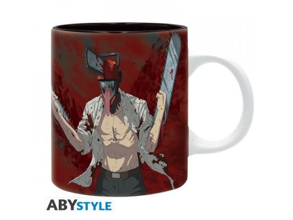 30645 1 chainsaw man mug 320 ml chainsaw man subli box x2