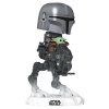 Figurka POP: The Mandalorian - Mandalorian w/Grogu in AT-RT