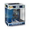 Figurka POP: The Mandalorian - Mandalorian w/Grogu in AT-RT
