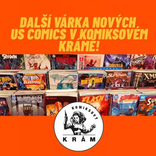 ACHTUNG ACHTUNG ⚠️ Po velmi krátké době nám do Krámu dorazila další várka US COMICS! 🇺🇲 Zastavte se včas❗ 😉...