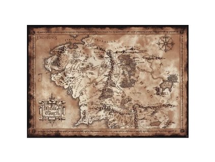 mapa stredozeme
