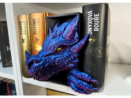 Book Nook - Guardian of the Tomes - Blue/Purple PREMIUM