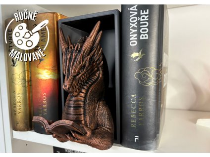 Book Nook - The Archivist - Bronzová (Ručně malovaný)