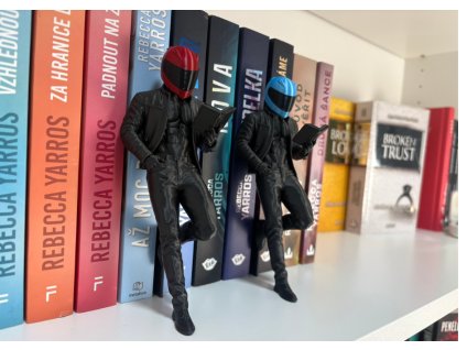 Book Insert - Biker Reader (~17cm)