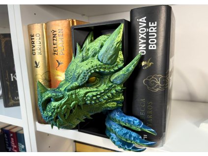 Book Nook - Guardian of the Tomes - Green/Blue PREMIUM