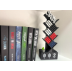 Mini knihovna - The Bookshelf (45° Edition s počítadlem)