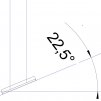 22,5°