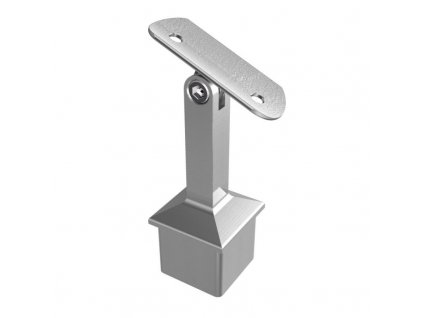 Nerezový držák madla AISI304, D42,4x2/40x40x2m pro sloupek