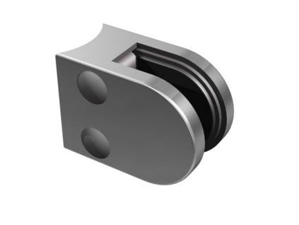 Nerezový držák skla pro sloupek D48,3mm/50x40mm