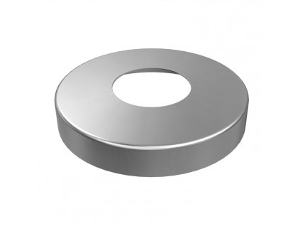 Krycí rozeta Ø105 mm pro trubku Ø60,3 mm, broušená