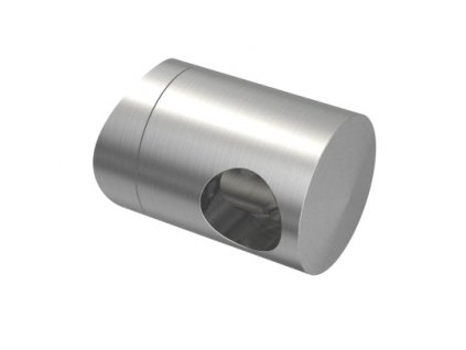 Spojnicový úchyt pro tyč Ø12,0 mm / pro sloupek Ø42,4 mm, nerezová ocel AISI 304, brus