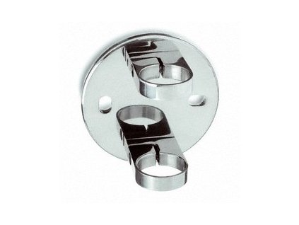 Boční kotvení sloupku Ø48,3 mm, lesk