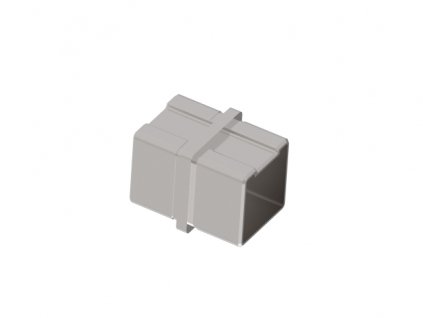 Spoje profilů 40 x 40 x 2,0 mm, AISI 316 - brus
