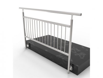 Nerezové zábradlí - set (délka:2000 x výška:1000mm) - modul základní