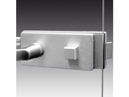 Zámek WC pro skleněné dveře typ 15116