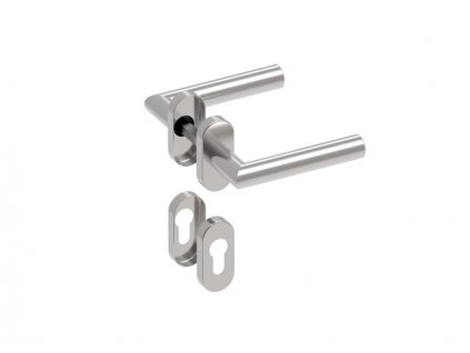 Klika se štítkem NEREZ AISI 304, K320, L135mm