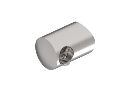 Spojnicový úchyt pro tyč O12,0 mm / pro sloupek O42,4 mm, nerezová ocel AISI 316 - brus
