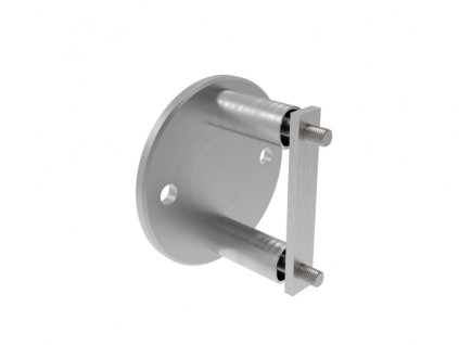 Boční kotvení sloupku O42,4 mm, AISI 316 - brus