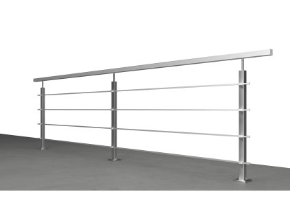 Nerezové zábradlí - set (délka:3000mm x výška:900mm)