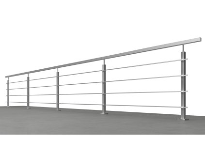Nerezové zábradlí - set (délka:6000mm x výška:900mm)