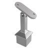 Nerezový držák madla (plochý základ) pro sloupek 40 x 40 x 2,0 mm, AISI 304