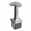 Nerezový držák madla (pr.42.4 mm) pro sloupek 40 x 40 x 2,0 mm, AISI 316