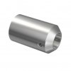 Nerezový držák pro tyč pr. 12 mm, pro profil/rovnou plochu, AISI 304