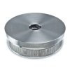 Plochá záslepka pro trubku Ø48.3 x 2,0 mm se závitem M10, broušená