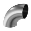 Koleno 90° pro trubku Ø33,7 x 2,0 mm, broušené