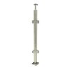 Sloupek profil 40 x 40 x 970 mm, madlo pr. Ø42,4 mm