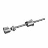 Boční kotvení sloupku Ø48,3 mm na zeď, brus, AISI 304