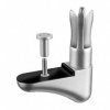Boční kotvení sloupku Ø42,4 x 2 mm na dřevěné schody