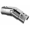 Nastavitelné koleno 25° - 55° směrem dolů, pr.Ø42,4 x 1,5 mm