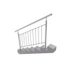 Nerezové zábradlí na schody - set (délka:2000 x výška:1000mm) - modul základní