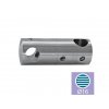 Nerezový držák svislé výplně pro tyč pr. 12/ pr. 16 mm, AISI 304 - brus
