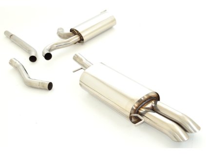 A6 4B - středový a koncový díl 63,5 mm - NEREZ