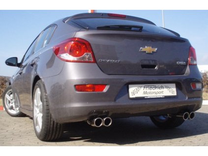 Cruze - středový a koncový díl Duplex 63,5 mm - NEREZ