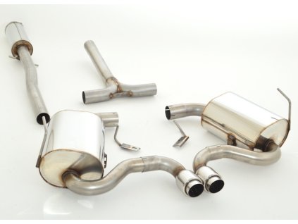 MINI R53 - středový a koncový díl na střed vozu 63.5 mm - NEREZ