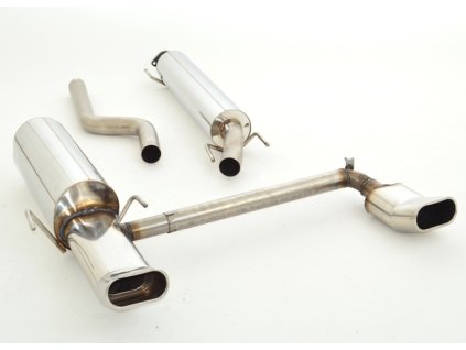 Astra G - středový a koncový díl Duplex 63,5 mm - NEREZ