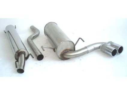 Astra G - středový a koncový díl na střed vozu 63,5 mm - NEREZ