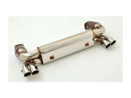 Nerezový výfuk Duplex s 2x Sport Kat Porsche 911 Typ 996