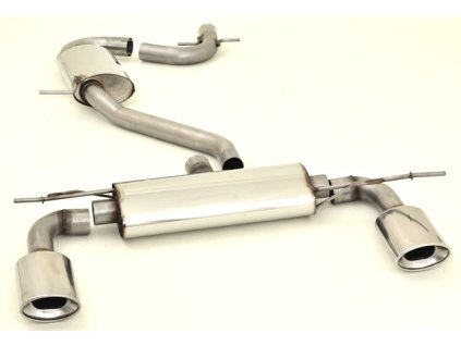 Nerez výfuk stř. a konc. díl Duplex pro Seat