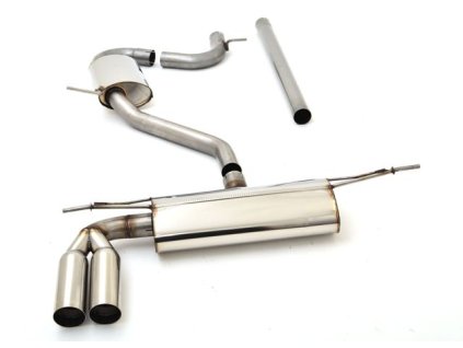 Golf 7 - středový a koncový díl 63,5 mm - NEREZ (TSI, R-Line)