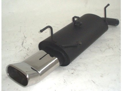 Hliníkovaný výfuk - koncový díl - 63,5 mm