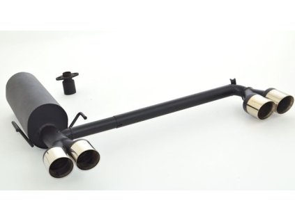 Astra G - koncový díl Duplex 63,5 mm - HLINÍKOVANÉ