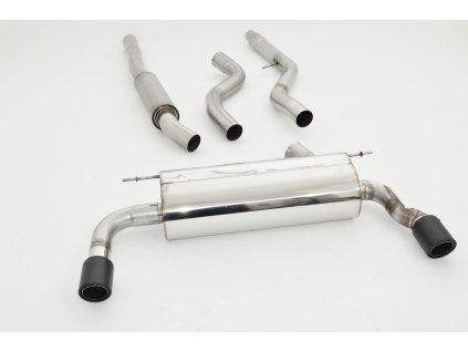 F34 GT - středový a koncový díl Duplex 76 mm - NEREZ - M-Paket