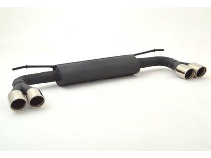 A3 8V - koncový díl Duplex 63,5 mm - HLINÍKOVANÝ